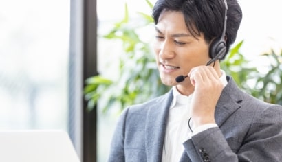 web会議中の写真